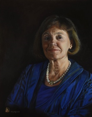 Ginny Page 2013 - Woman Portrait 2013 - Oil on Canvas 58x48cm